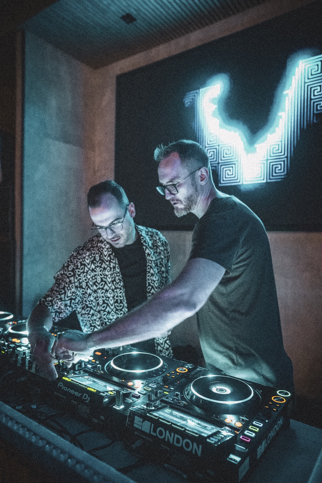 Two DJs at MYSTRA