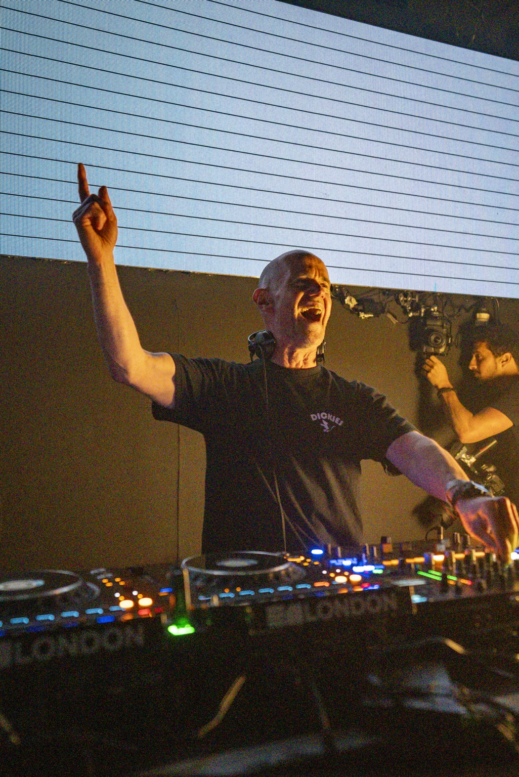 DJ performing